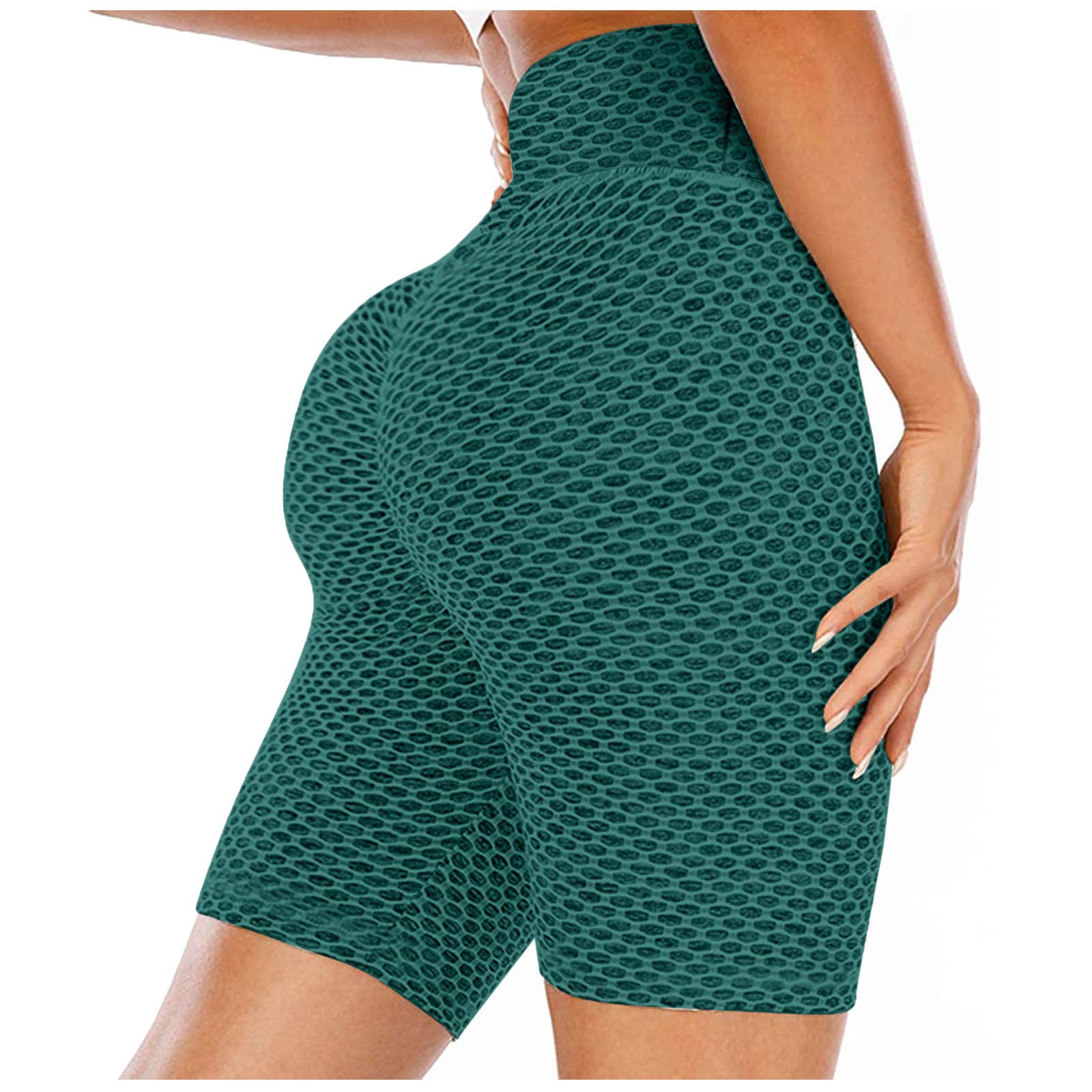 XIEXIEBUY Women's High-Waisted Bathing Suit & Yoga Shorts - Stretchy Gym Running Sports Leggings for Swimming, Fitness & Active Lifestyle