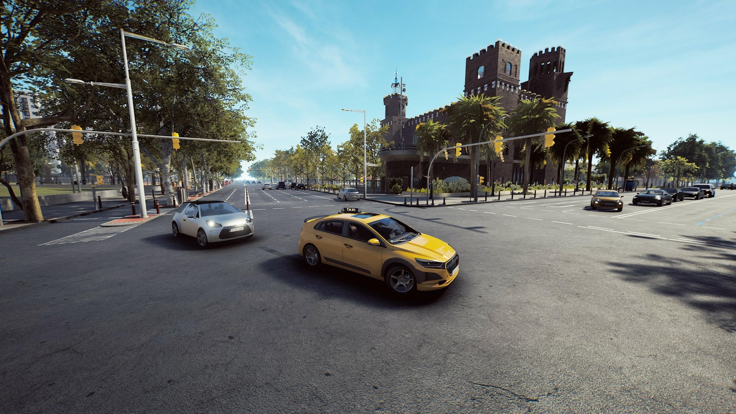 Taxi Life: Realistic City Driving Simulator Game for PS5 - Experience Urban Taxi Adventures & Traffic Challenges
