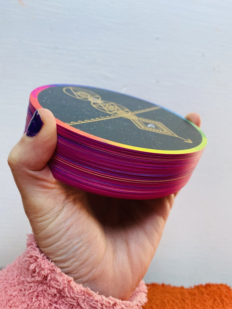 Sacred Revolution Multi Media Oracle Deck - Spiritual Guidance Cards for Meditation, Divination & Self-Discovery - Perfect for Tarot Readers, Energy Healers & Psychic Practitioners