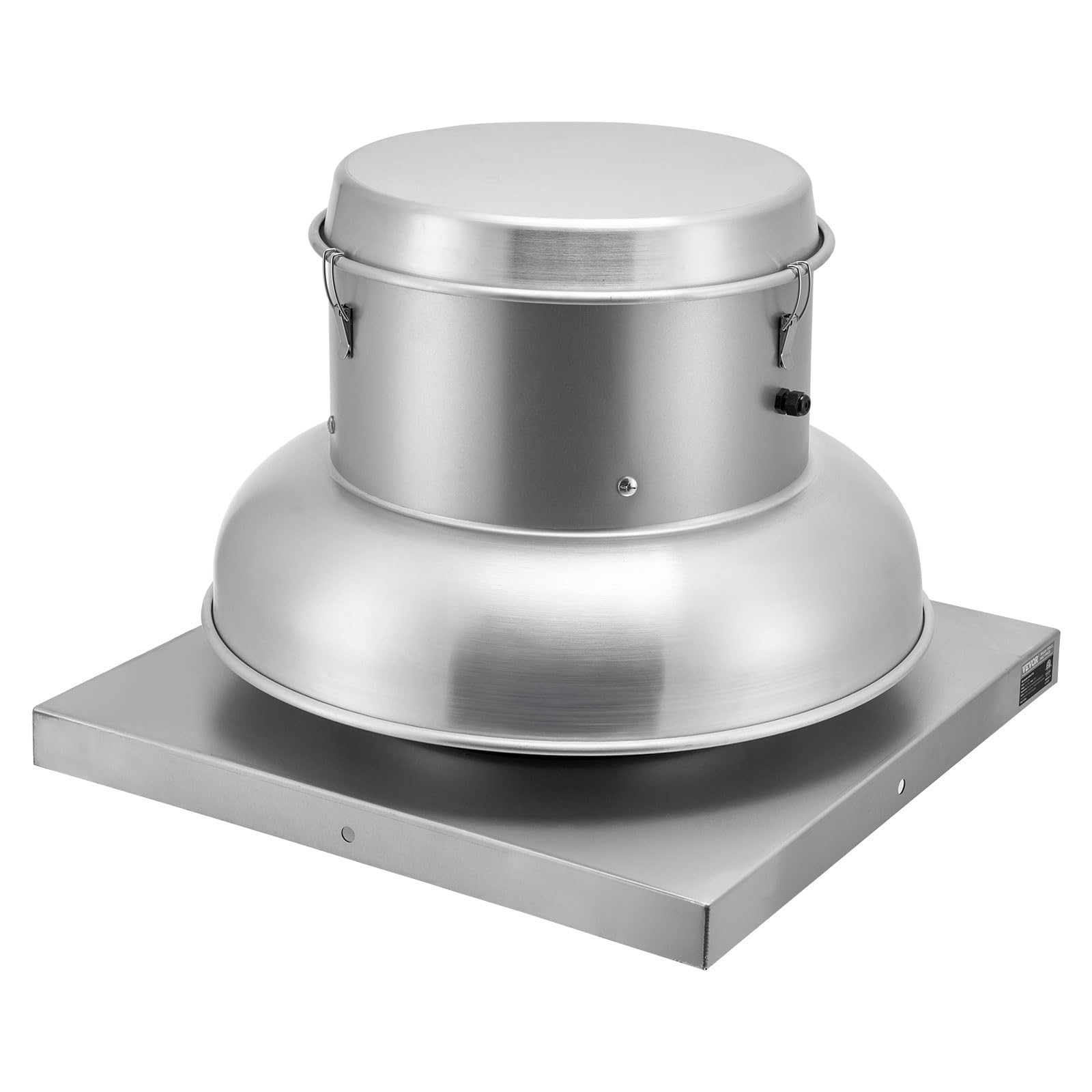 VEVOR 2400 CFM High-Speed Direct Drive Up-Blast Exhaust Fan - 250W Commercial Roof Ventilation for Restaurants, Kitchens & Food Trucks - Ideal for Smoke, Heat and Odor Removal