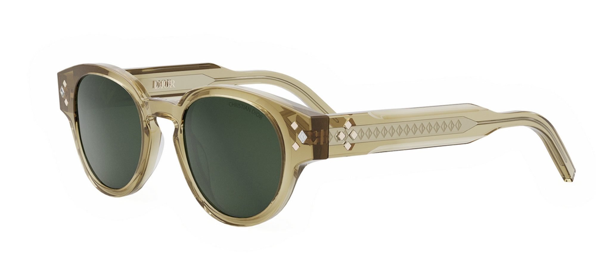 Dior CD Diamond R2I Luxury Sunglasses - Polarized UV Protection for Women & Men - Perfect for Travel, Driving & Outdoor Activities