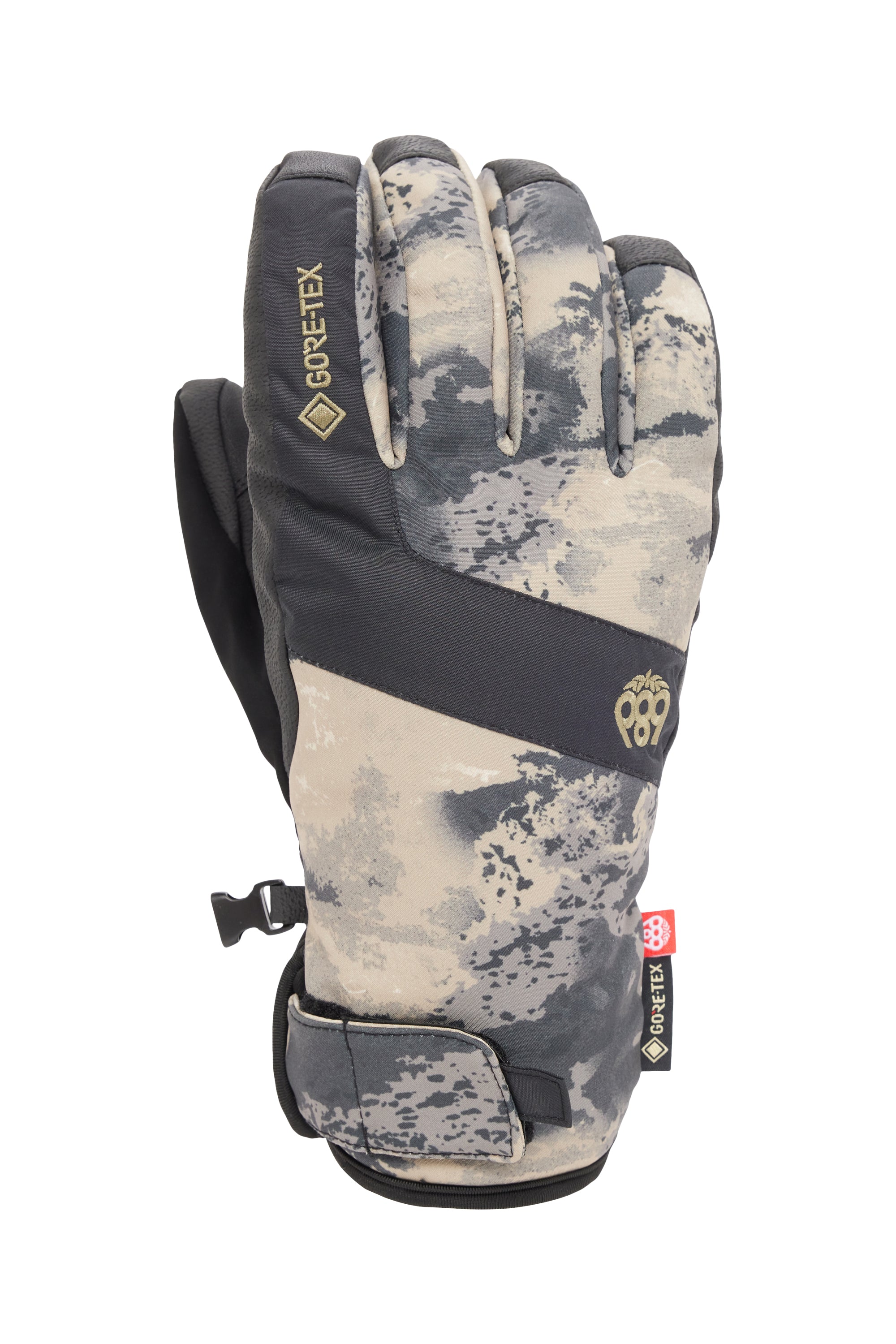 686 Men's GORE-TEX Linear Under Cuff Gloves 2025 - Waterproof Winter Gloves for Skiing, Snowboarding & Outdoor Activities