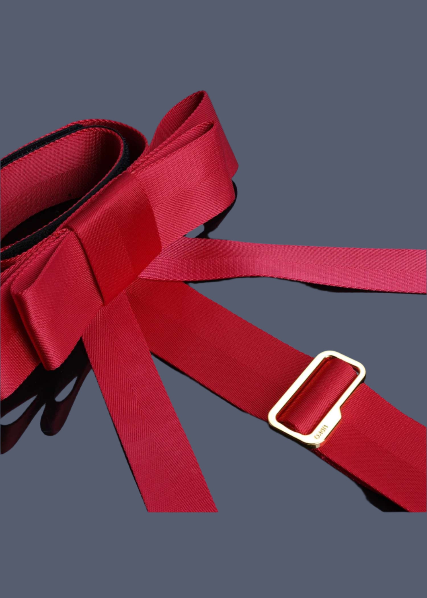 Bowknot Bed Restraint Straps - Adjustable Soft Bondage Straps for Couples, BDSM, Spreader Bar, Under Bed Restraints - Perfect for Bedroom Play, Sensory Deprivation & Erotic Bondage Scenes