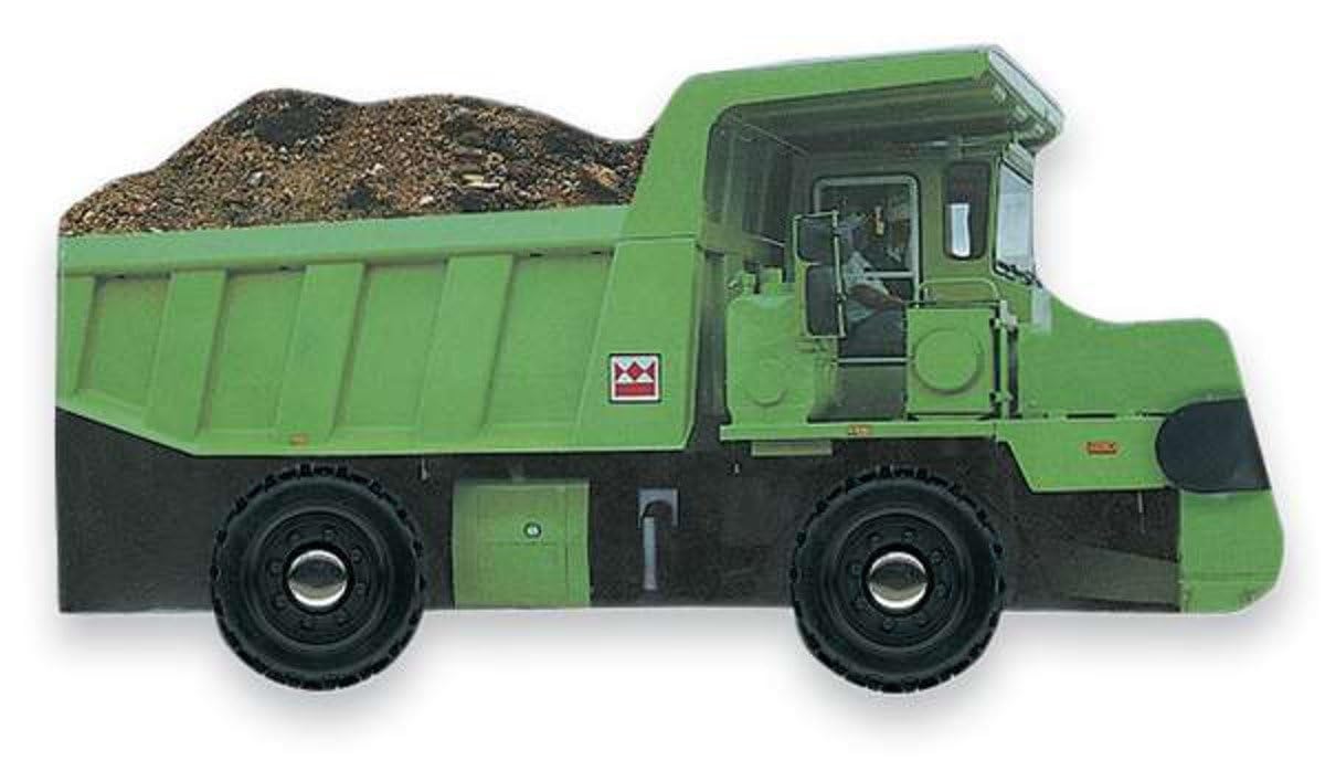 Dump Truck Wheelie Board Book for Kids - Fun Interactive Learning Toy for Toddlers | Perfect for Storytime, Playtime & Early Childhood Development