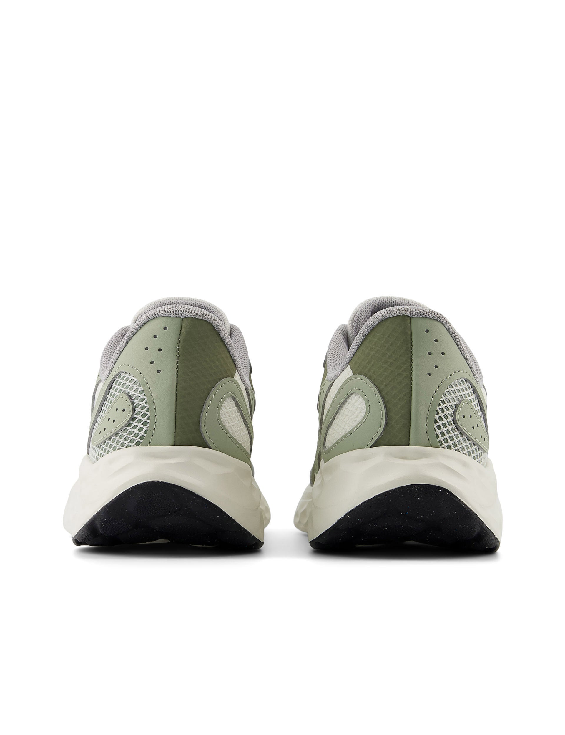 Fresh Foam Arishi v4 Tiralux Running Shoes - Sea Salt/Olivine/Dark Olivine - Lightweight Cushioned Sneakers for Men & Women - Perfect for Jogging, Gym Workouts & Daily Wear
