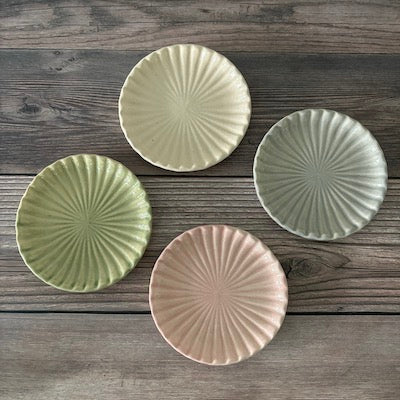 Hana Akari Mini Plate Set - Elegant Small Ceramic Plates for Appetizers, Desserts, Sushi & Tapas - Perfect for Dinner Parties, Tea Time & Home Decor