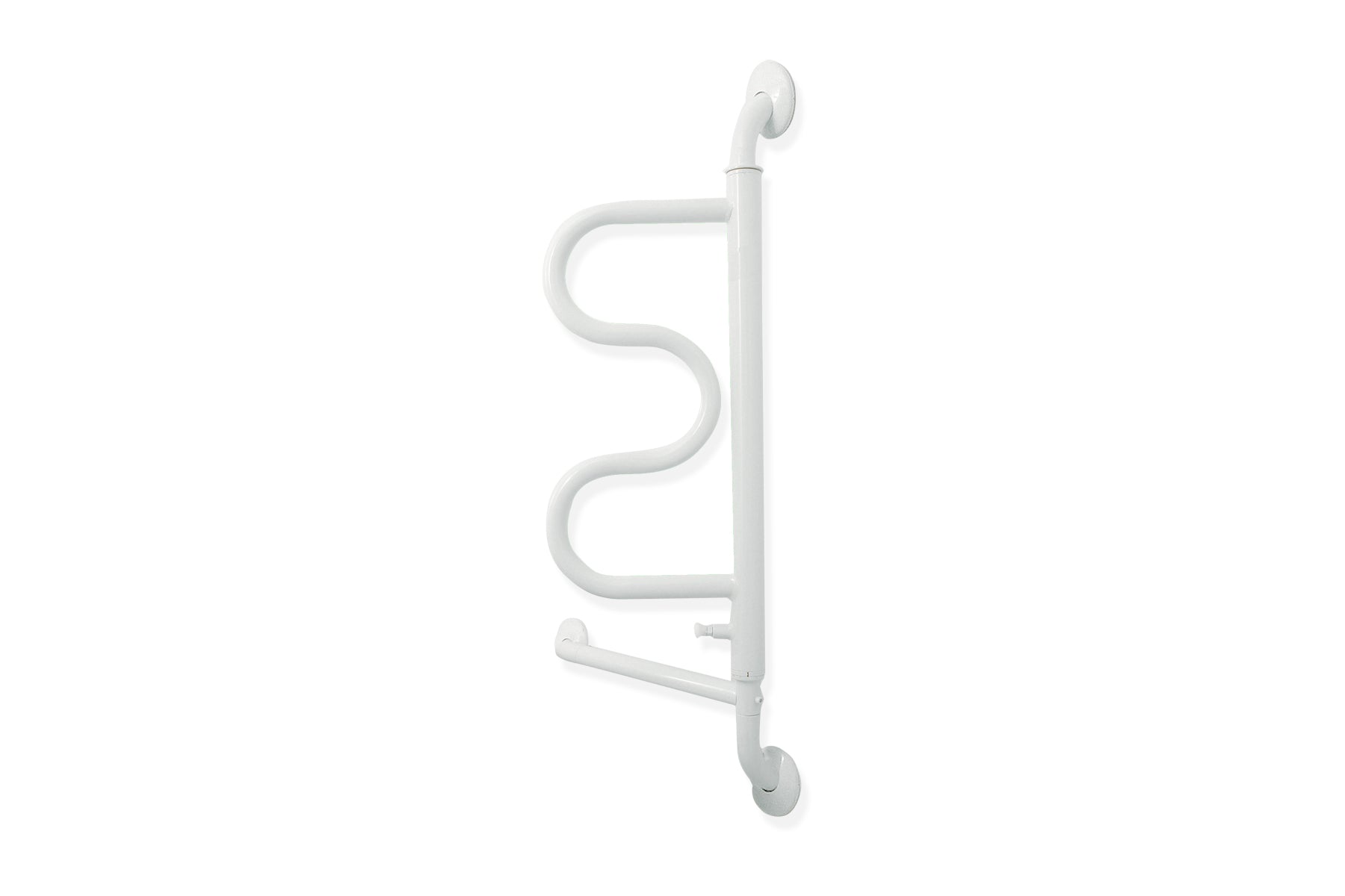 Sturdy The Curve Grab Bar for Bathroom Safety - Non-Slip Shower Handle for Seniors & Disabled - Perfect for Bathroom, Shower, and Toilet Use
