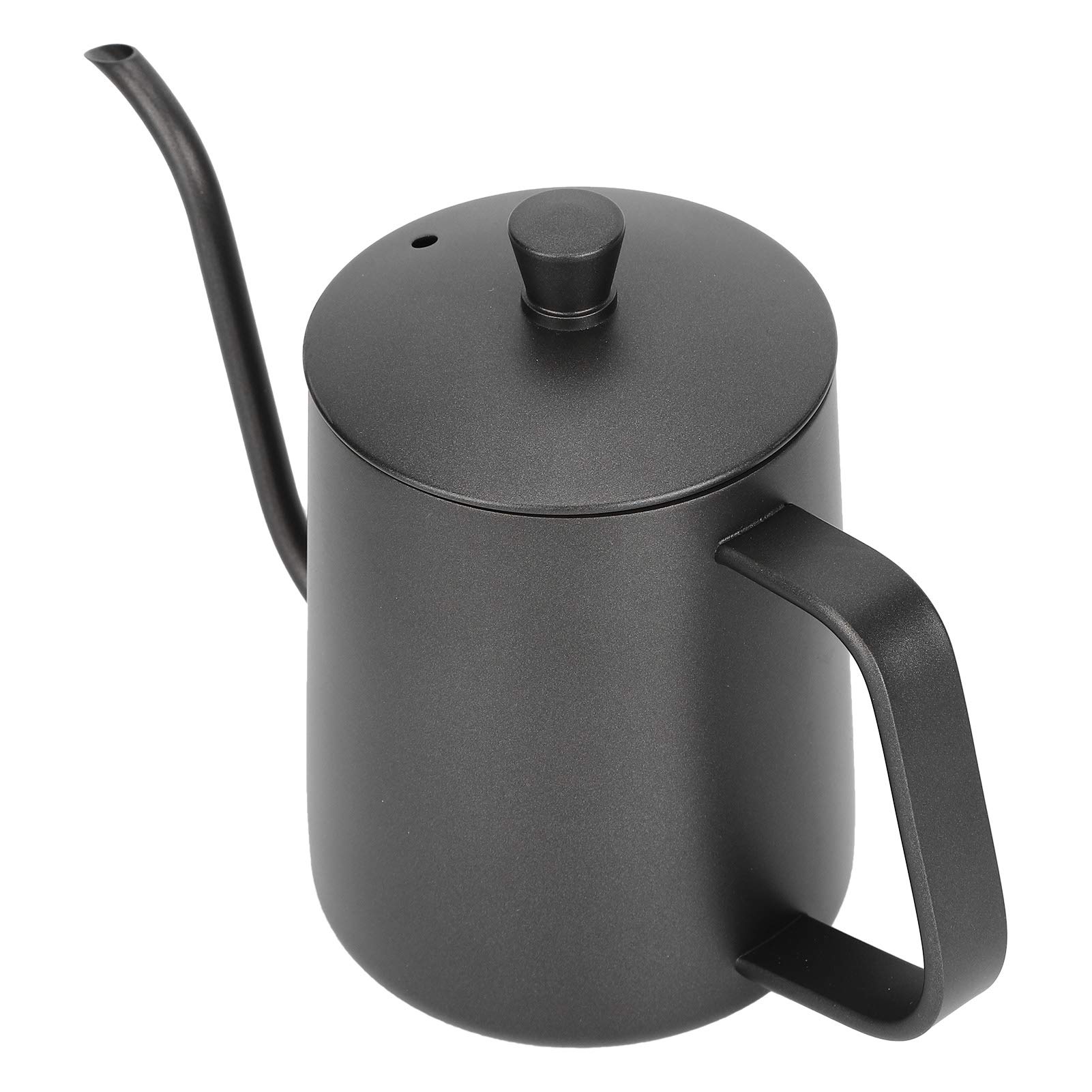 Premium 600ml Gooseneck Coffee Tea Pot - Stainless Steel Drip Kettle for Pour Over, French Press & Loose Leaf Tea - Perfect for Home Brewing & Coffee Shops
