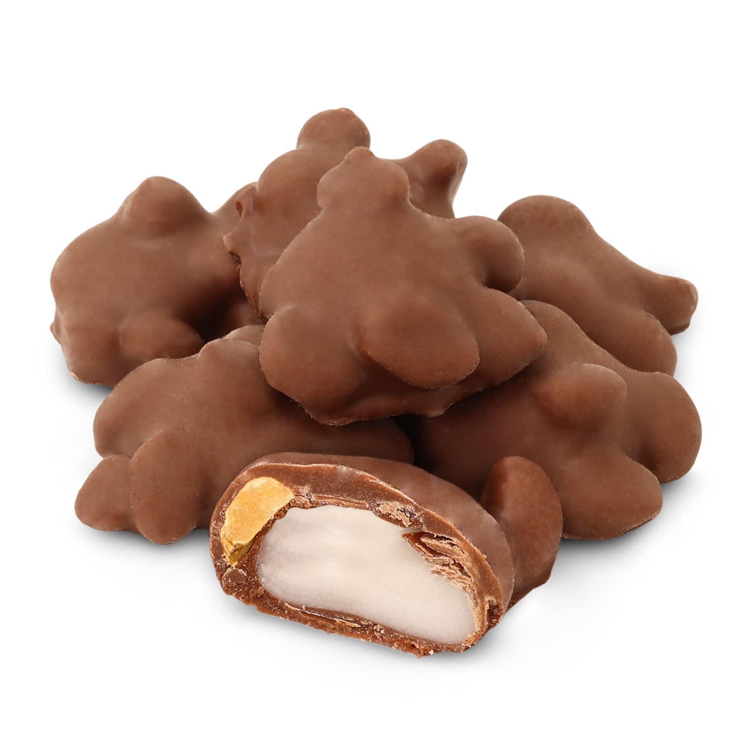 Delicious Milk Chocolate Vanilla Peanut Clusters Candy - 15oz Bag (425g) | Sweet & Crunchy Snack for Parties, Gifts & Dessert Toppings