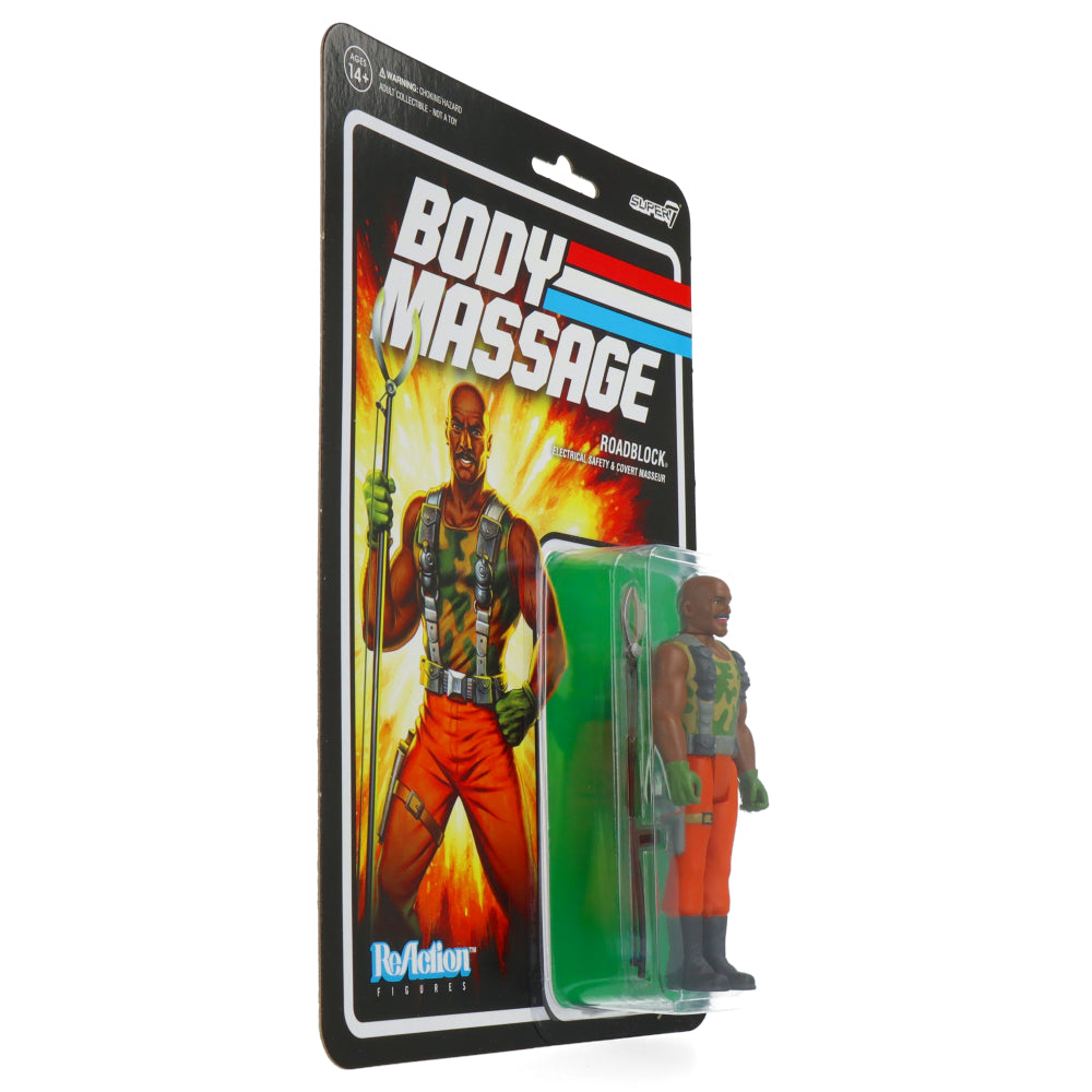 Best Body Massage Roadblock Action Figures for Collectors & Gifts - Perfect for Home Decor, Office Display & Stress Relief Therapy