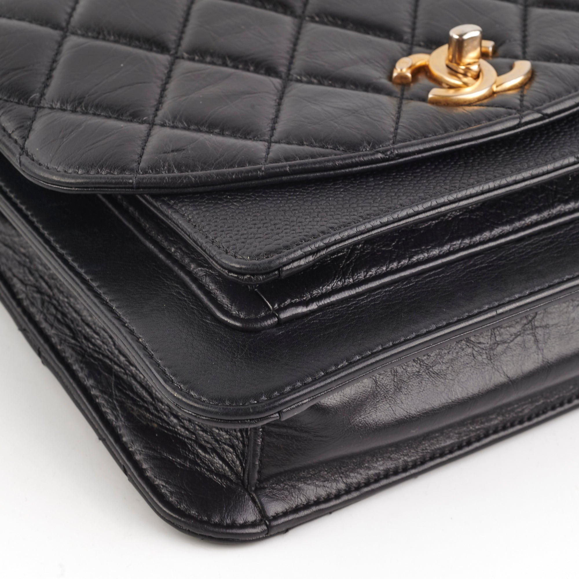 Chanel CC Chain Handle Flap Bag - Luxury Quilted Leather Crossbody Purse for Women | Perfect for Evening Parties, Date Nights & Special Occasions