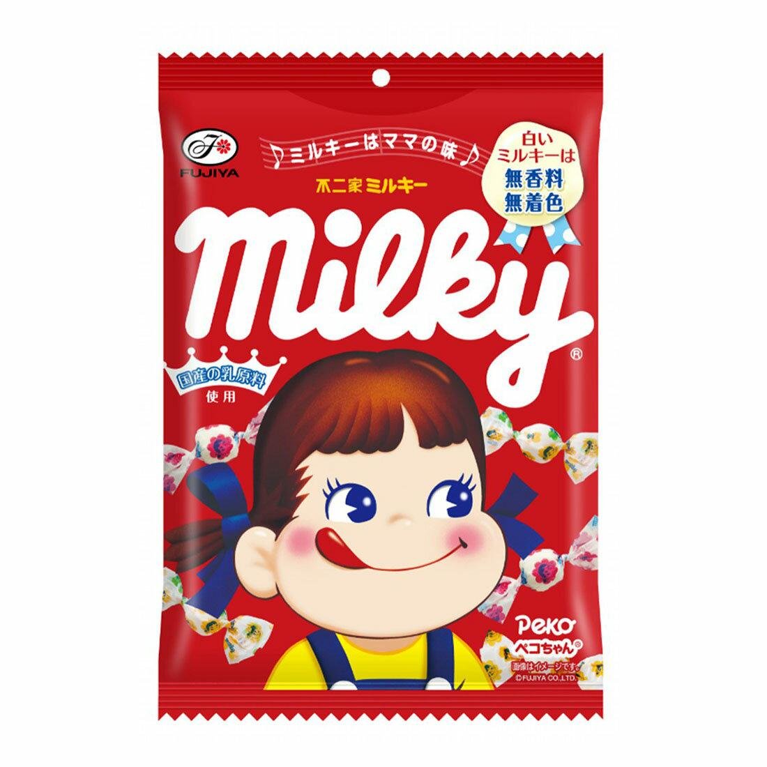 Fujiya Peko Chan Milky Candy - Japanese Milk Candy 6-Pack - Delicious Sweet Treat for Snacks, Parties & Gifts