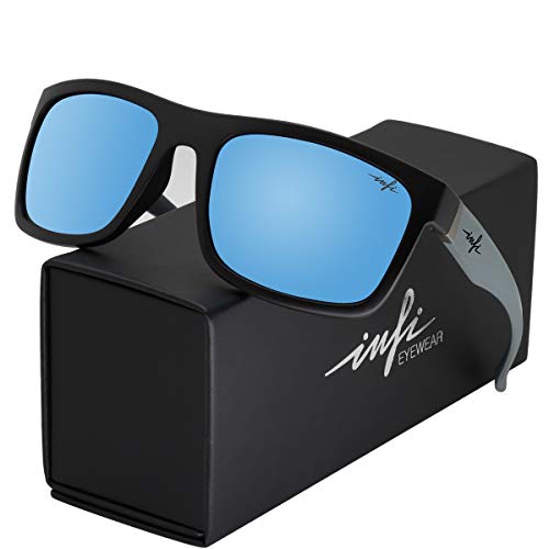 Matte Black/Grey+ice Blue Lens