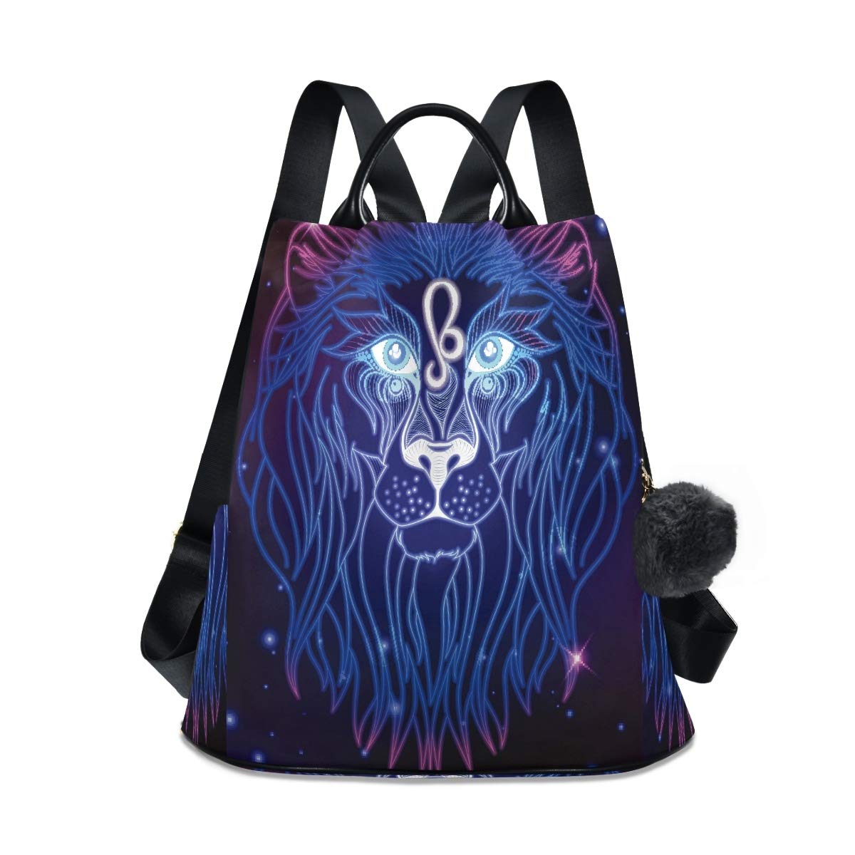 ALAZA Leo Zodiac Sign Backpack - Stylish & Durable for Daily Use, Shopping & Travel - Perfect for School, Work & Outdoor Adventures