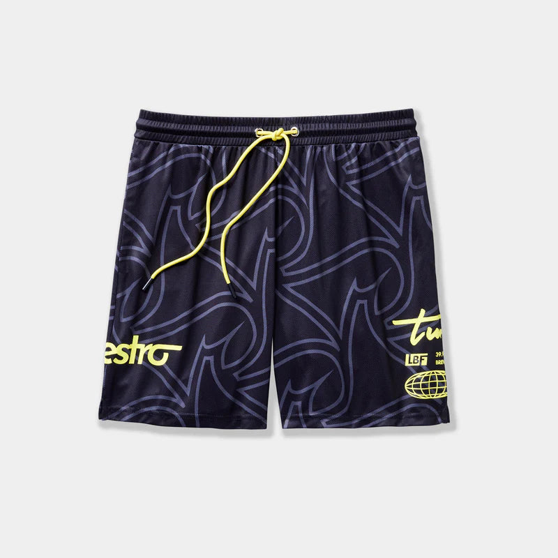 Live Breathe Futbol Fury Shorts - Black | Soccer Training & Casual Wear | Perfect for Games, Practice & Everyday Comfort
