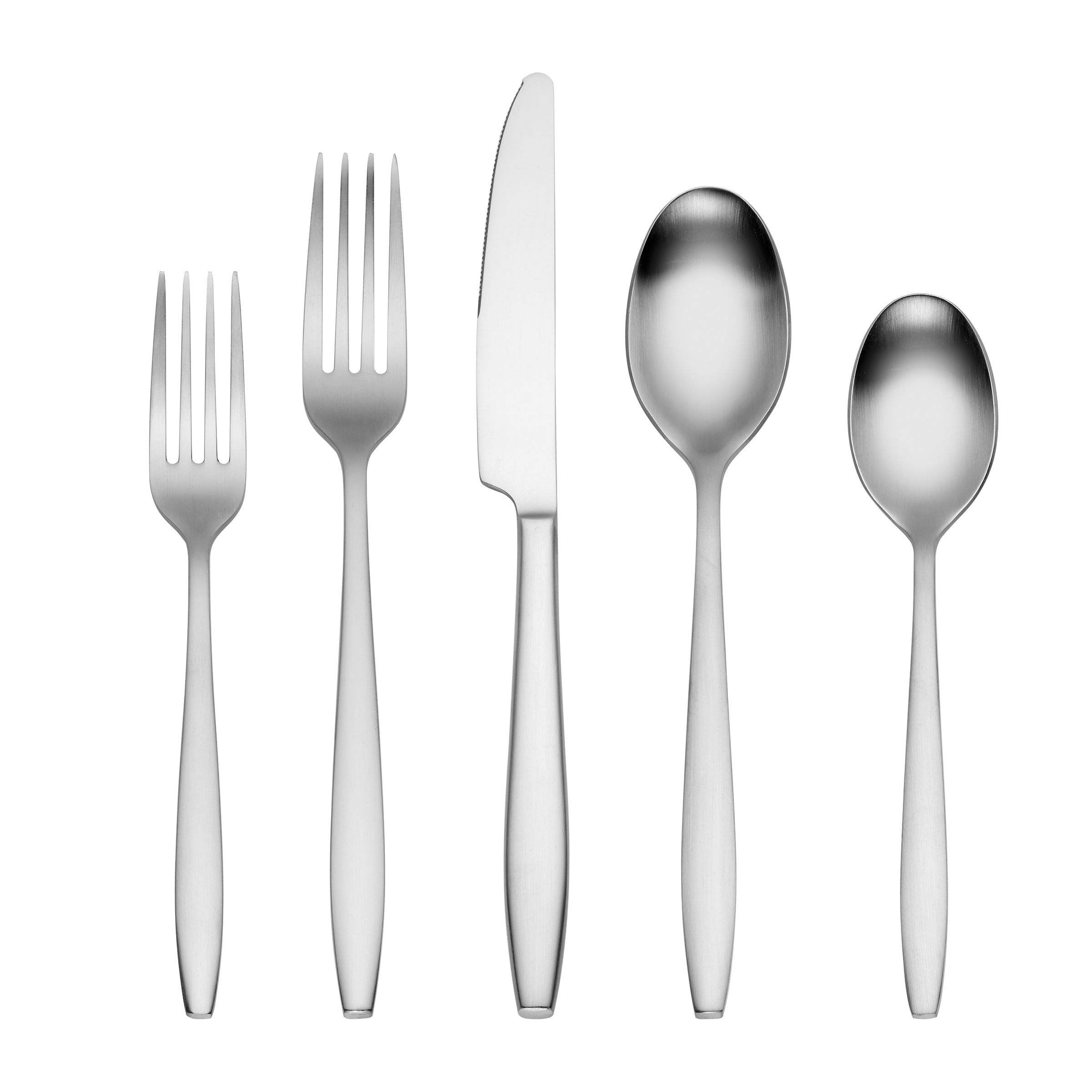 Avery Satin 20-Piece Flatware Set - Stainless Steel Silverware for 4 People - Elegant Dining Utensils for Wedding, Dinner Party & Home Use