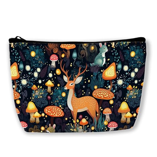 mushrooms deer