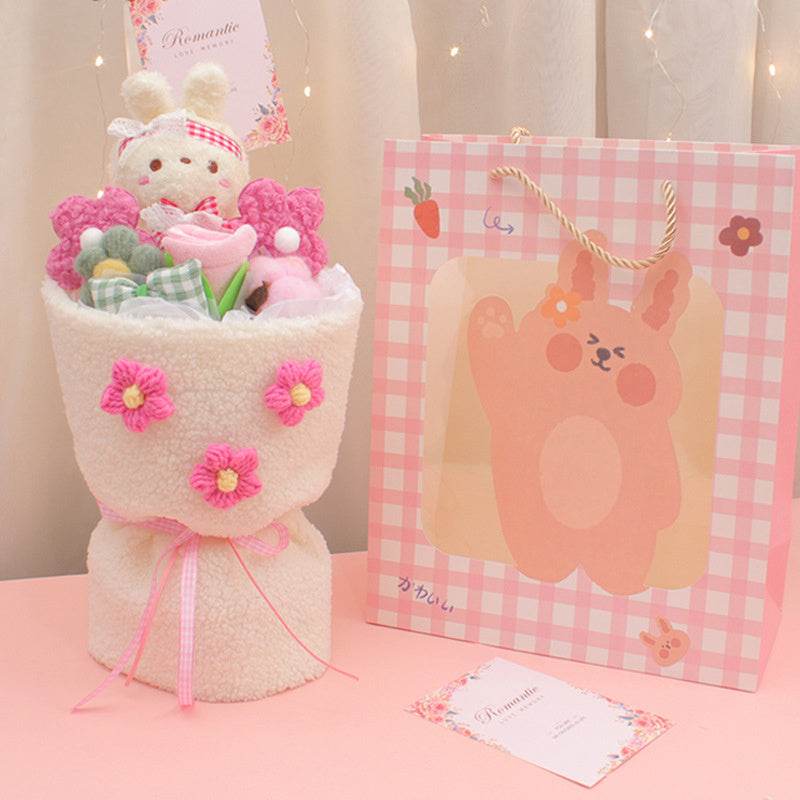 Fluffié: Adorable Kawaii Plush Flower Bouquet Gift - Perfect for Birthdays, Valentine's Day & Home Decor