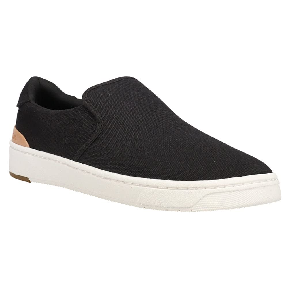 TOMS Men's Travel Lite 2.0 Slip-On Sneakers - Comfortable Casual Shoes for Walking & Travel - Black | Perfect for Daily Wear, Commuting & Light Hiking