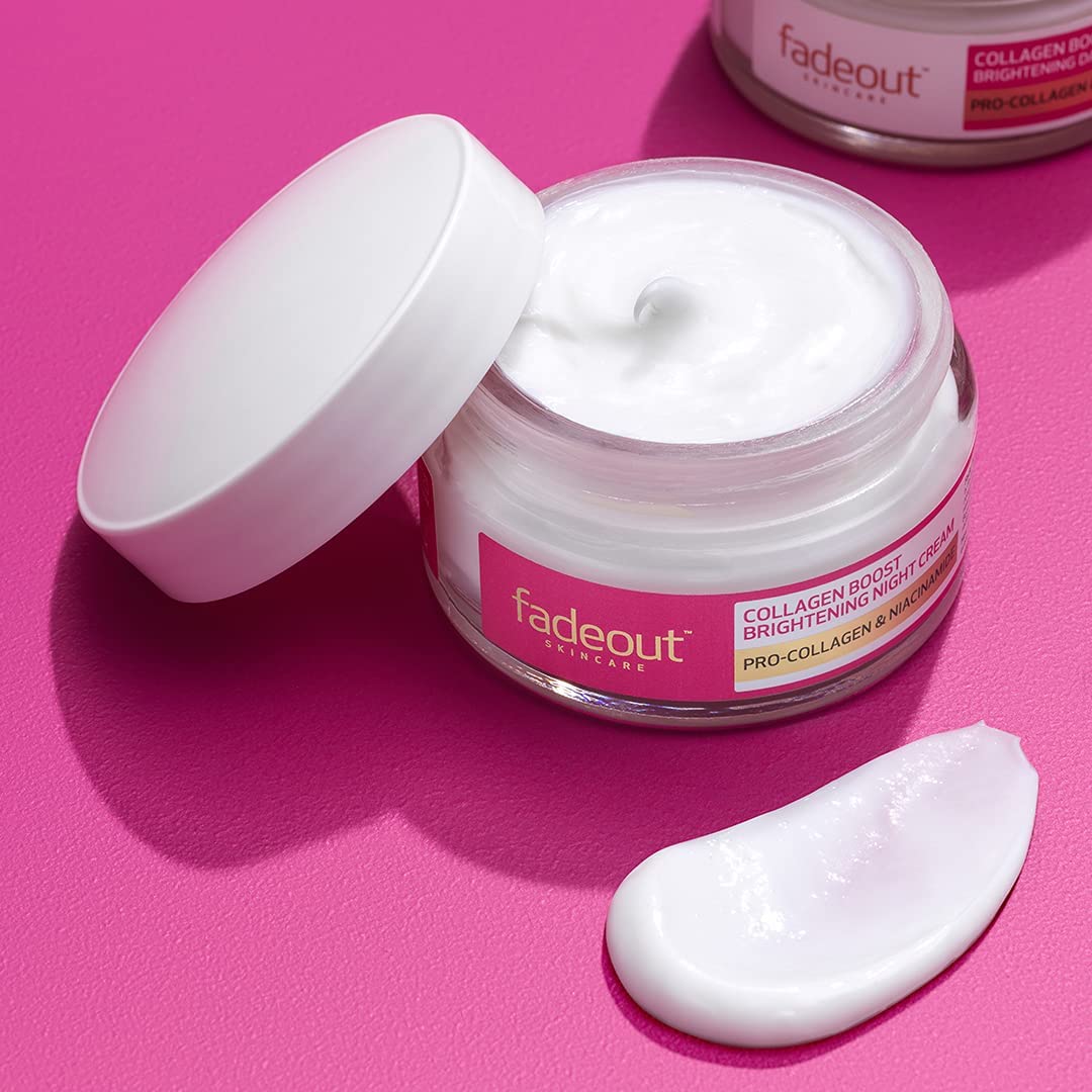 Brightening Collagen Boost Day Face Cream SPF25 with Niacinamide, Rosehip Seed Oil & Sacha Inchi Oil – 50ml Hydrating Anti-Aging Moisturizer for Glowing Skin | Perfect for Daily Skincare Routine & Sun Protection