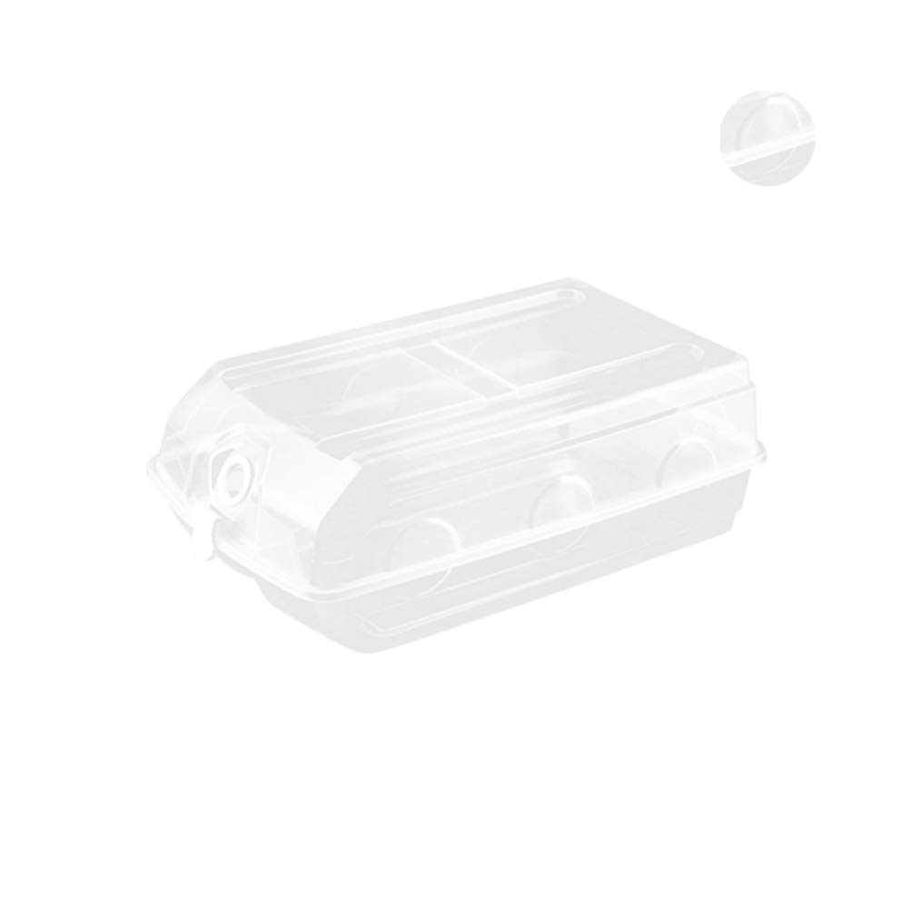 Stackable Clear Shoe Storage Bins with Lids - Foldable Clamshell Design for Organizing Shoes, Toys & Home Essentials | Large White Storage Baskets for Closet, Nursery & Garage Organization