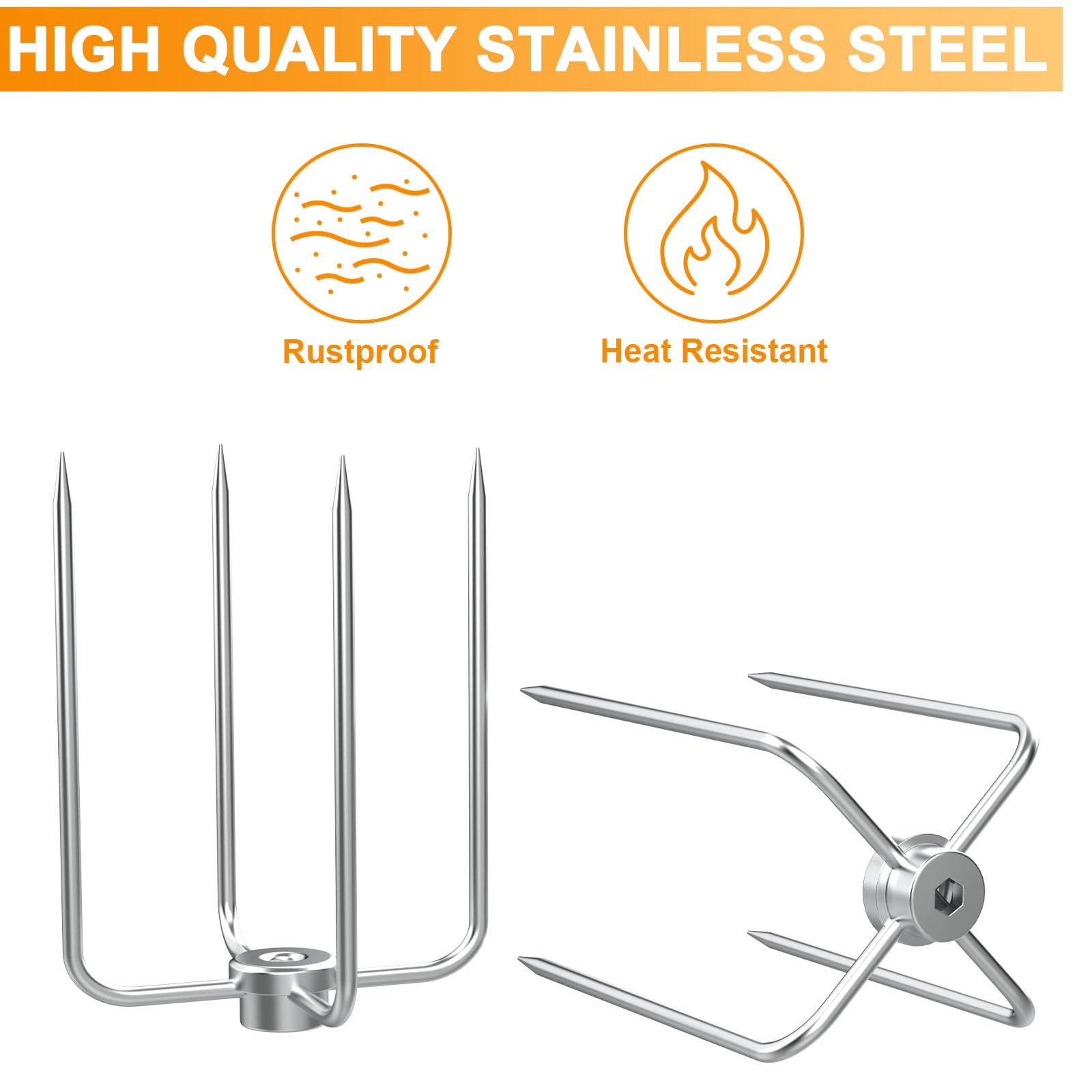Masterbuilt Gravity Series Rotisserie Kit for MB20091220, 560, 1050 & 800 - BBQ Grill Spit Accessories for Smoking & Grilling | Perfect for Backyard BBQs, Tailgating & Outdoor Cooking