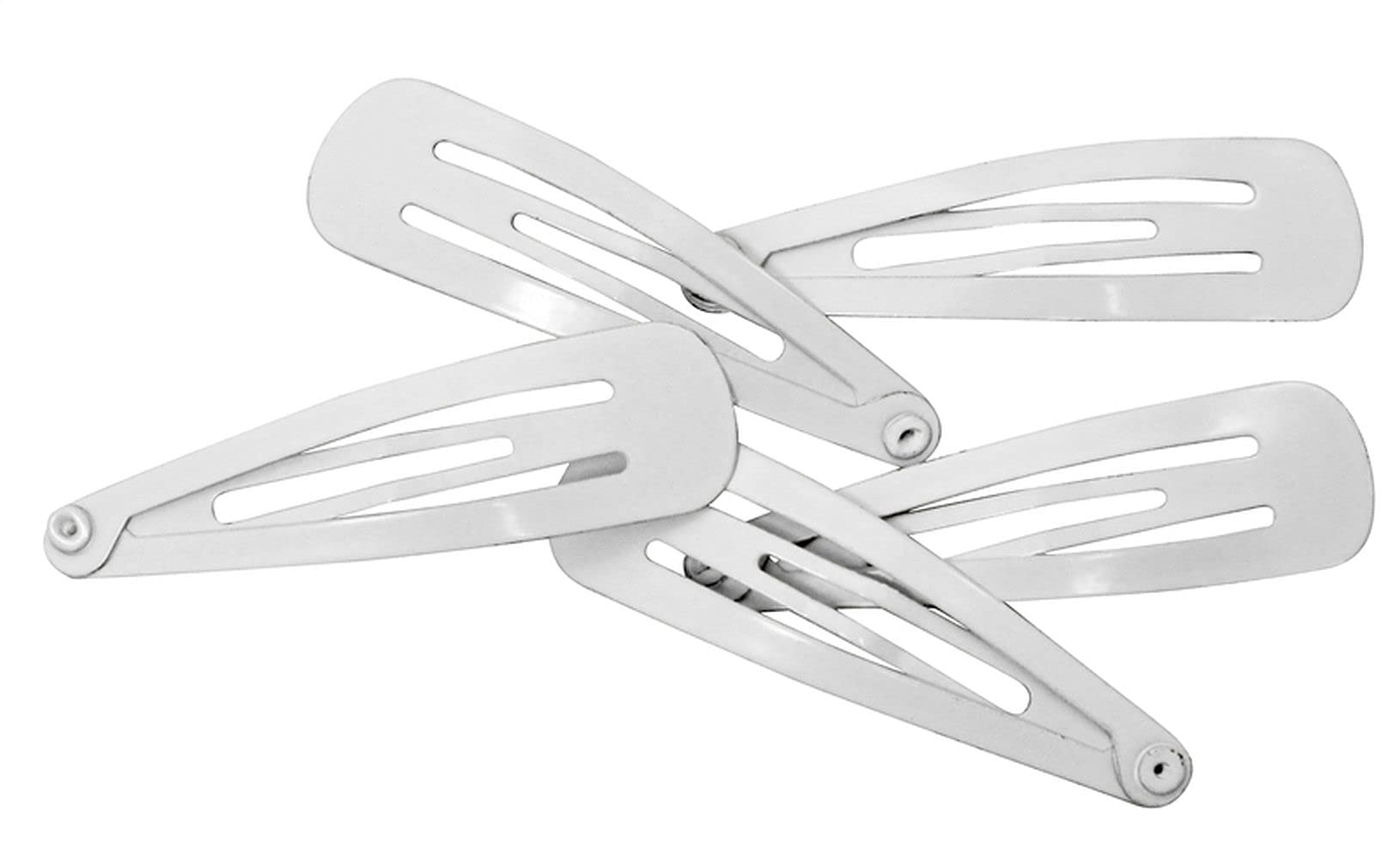 Silver Kippah Clips for Men - 2 Dozen Secure Yarmulke Hair Clips for Jewish Skullcap - Perfect for Synagogue, Weddings & Daily Wear
