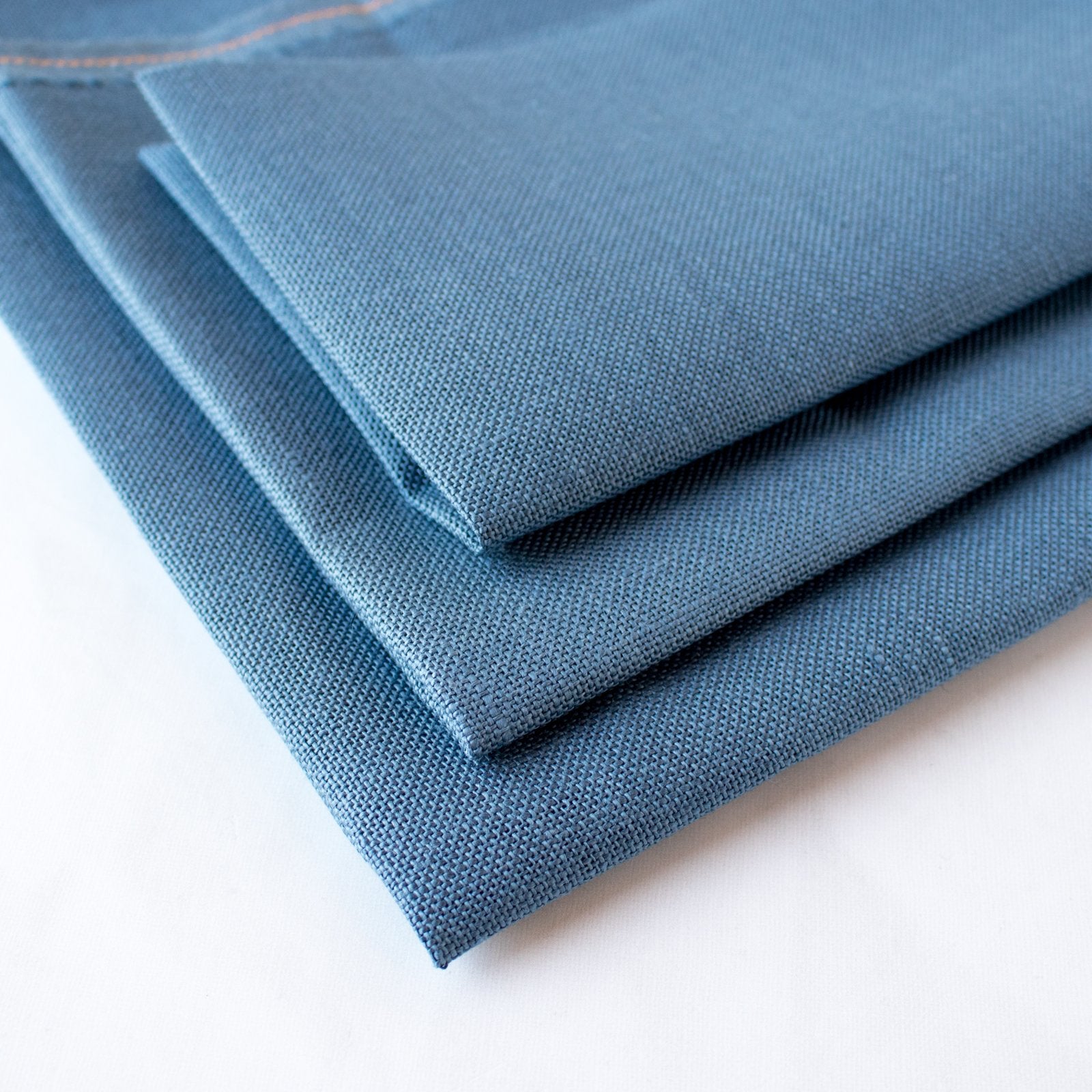 Premium Blue Spruce Cashel Linen Fabric - 28 Count Evenweave for Cross Stitch & Embroidery - Perfect for Needlework Projects, Table Runners, and Home Decor
