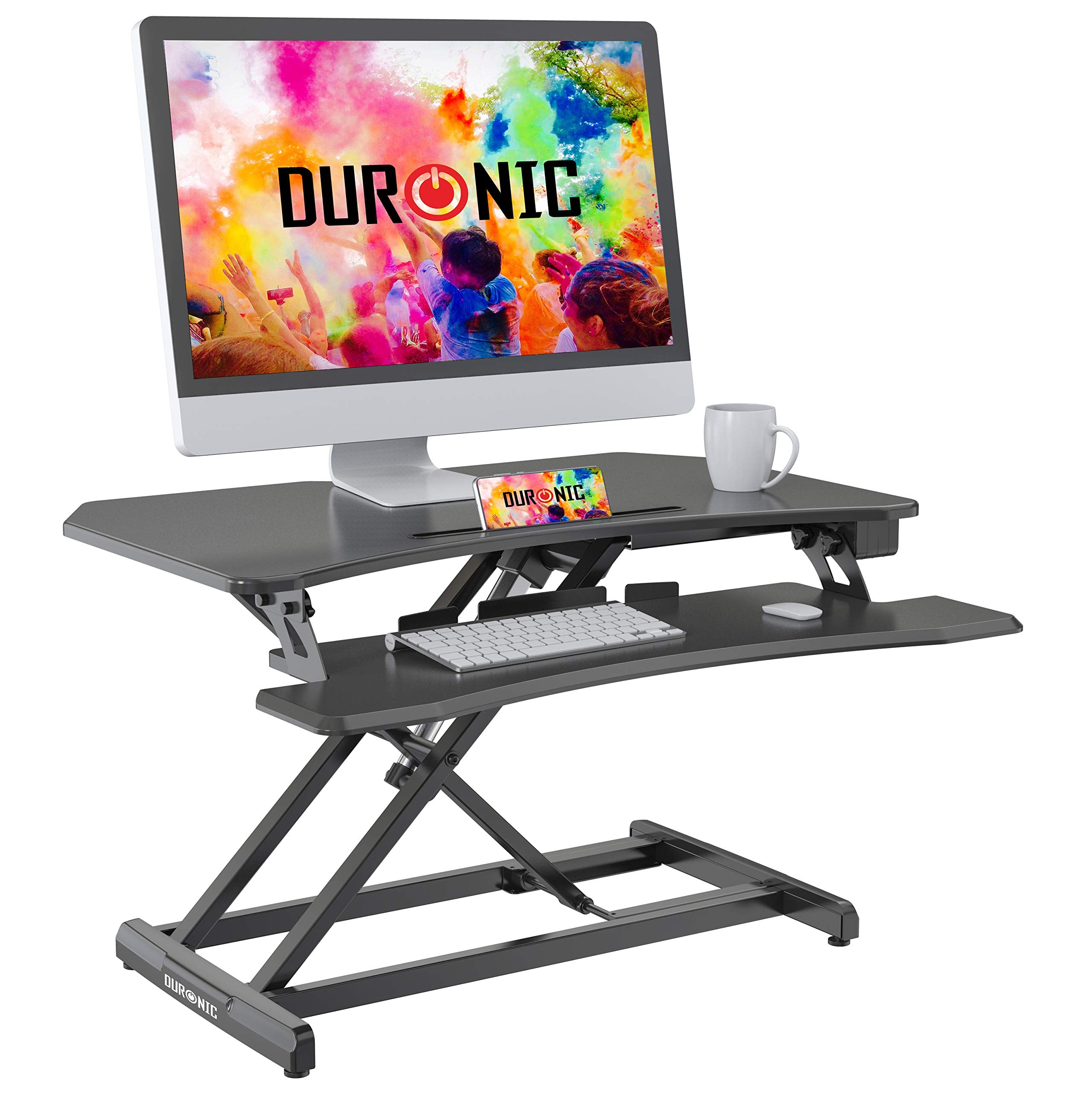 Duronic DM05D22 Electric Height Adjustable Standing Desk - 33