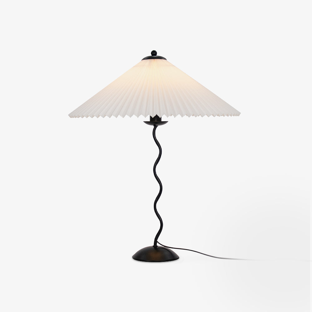 Modern Squiggle Table Lamp - Adjustable LED Desk Light for Home Office, Bedroom & Study - Stylish & Functional Lighting for Reading & Decor