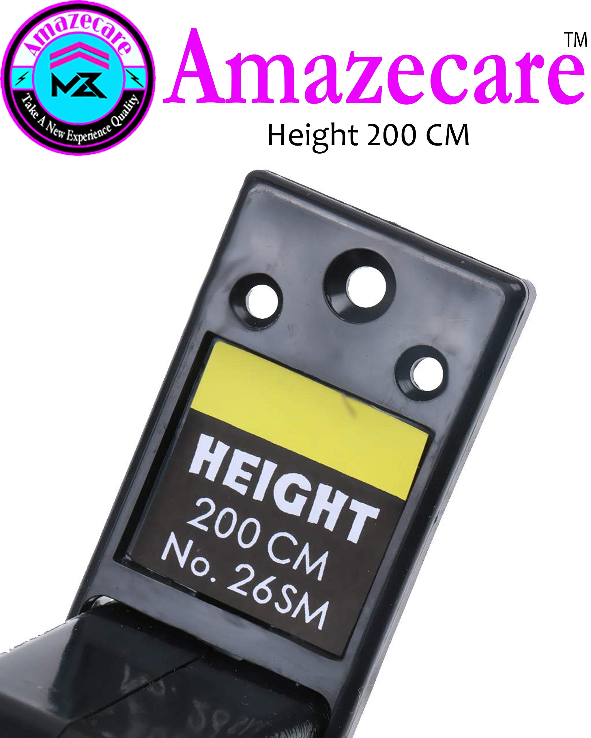 Amazecore™ 200cm Wall Mounted Height Measuring Scale - Accurate Stature Scope for Schools, Clinics & Home Use - Perfect for Kids Growth Tracking & Medical Checkups
