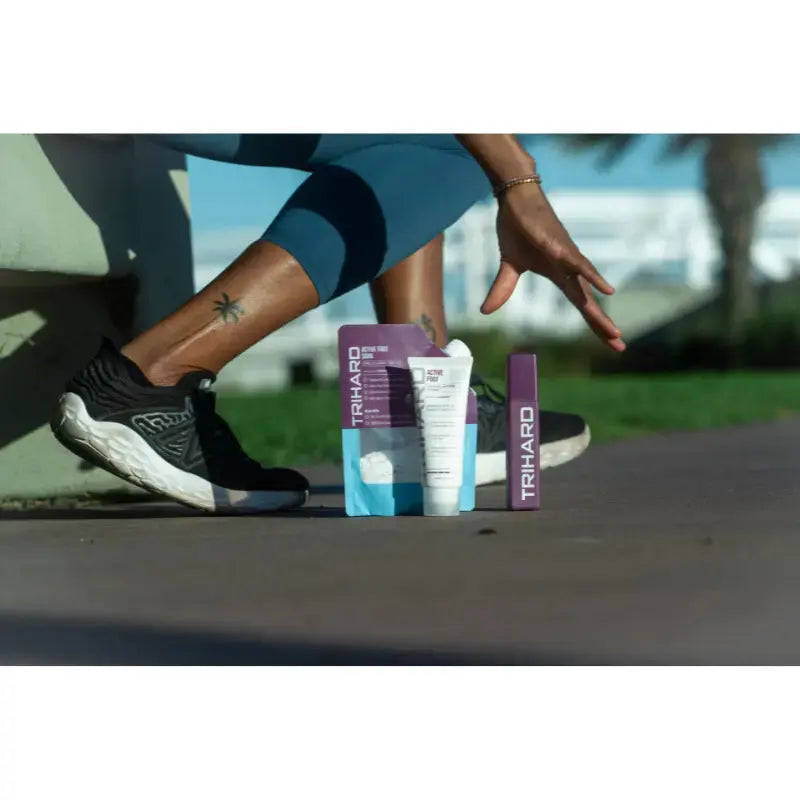 Active Foot Care Kit for Men & Women - Pre & Post Workout Foot Recovery Bundle - Relieve Pain, Refresh & Rejuvenate Tired Feet - Perfect for Runners, Athletes & Fitness Enthusiasts