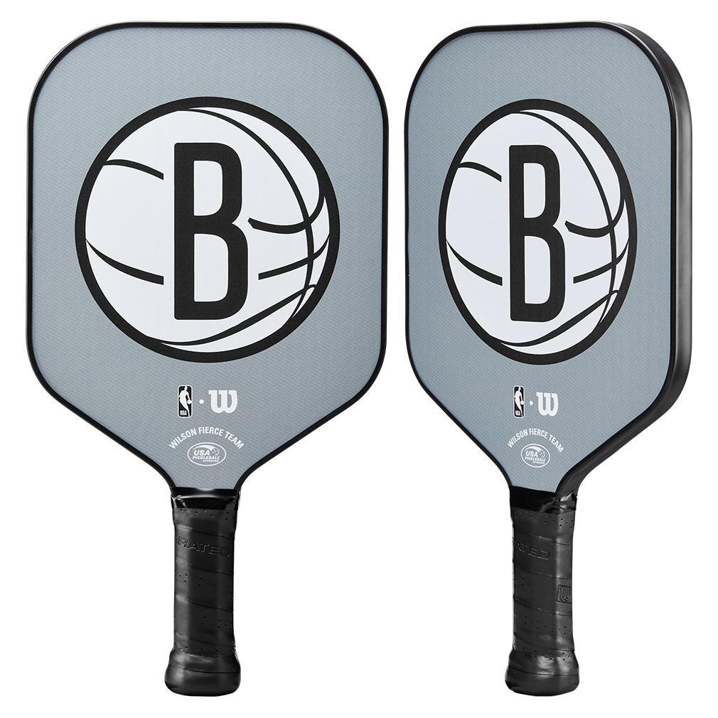 Premium Brooklyn Nets Pickleball Paddle - Official NBA Team Design | Perfect for Competitive Play & Recreational Games