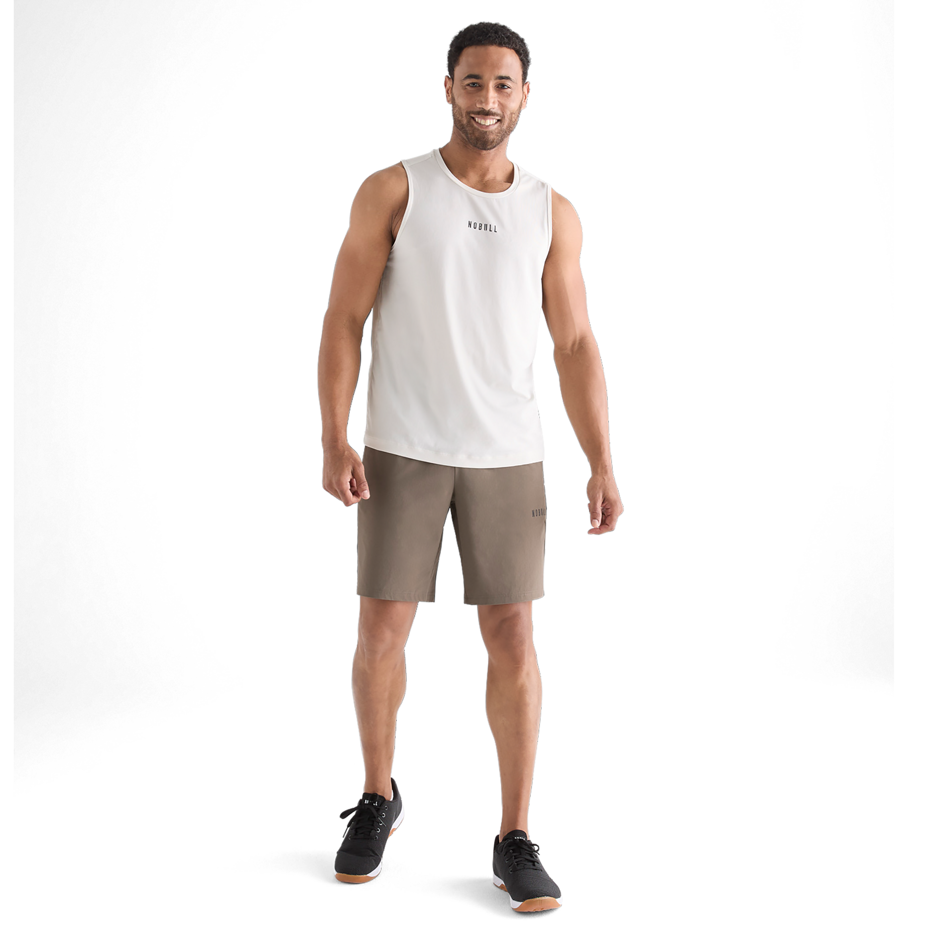 Men's Solid Stretch Short 9