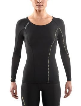 DNAmic Women's Compression Long Sleeve Top - Moisture Wicking Workout Shirt for Running, Yoga & Gym Training - Performance Athletic Wear for Active Women