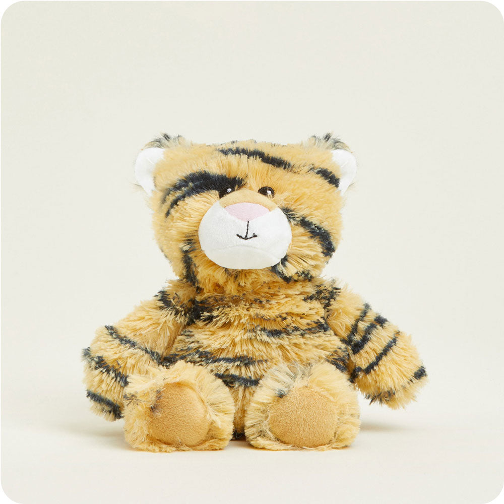 Tiger Warmies Junior - Soft Plush Microwaveable Heating Pad for Kids | Cozy Warmth for Cold Days, Bedtime Comfort & Stress Relief | Perfect for Children's Aches, Snuggling & Relaxation