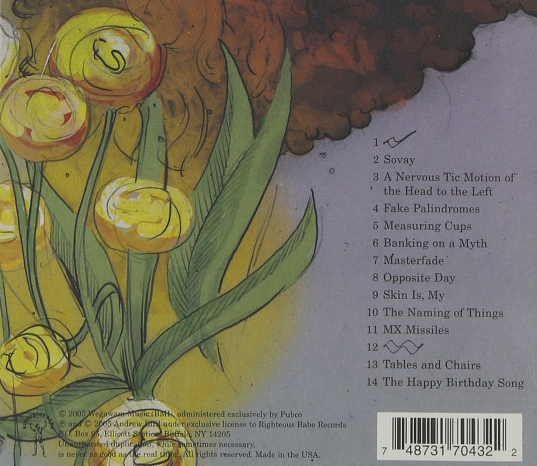 Andrew Bird & The Mysterious Production of Eggs Vinyl Record - Indie Folk Music Album for Collectors & Music Lovers | Perfect for Cozy Evenings, Vinyl Collections & Gift Giving