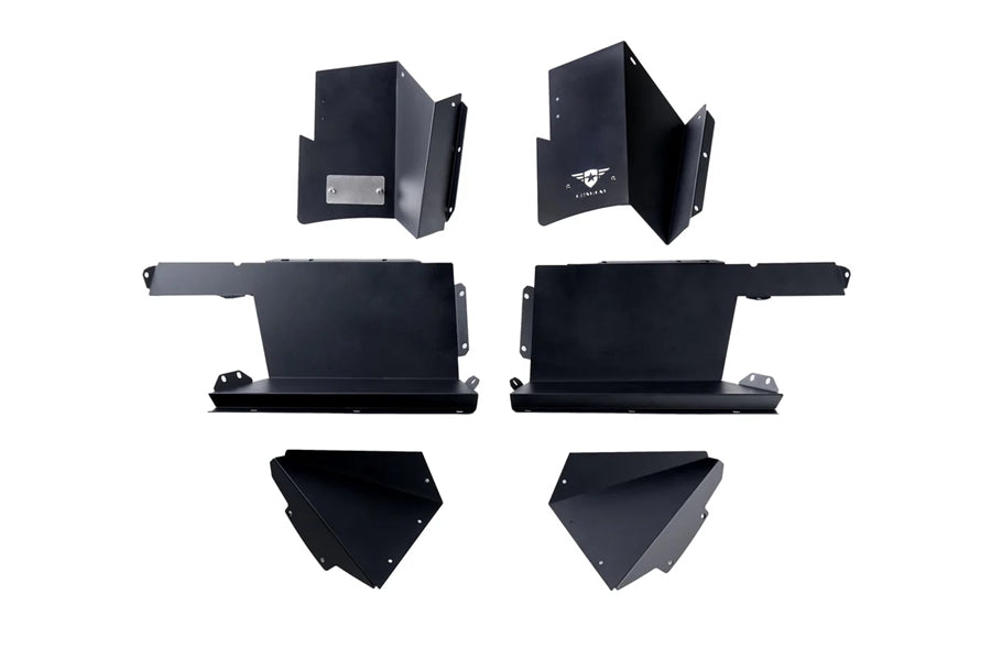Jeep Gladiator JT Combat Off-Road Aluminum Inner Fender Liners (Rear Only) - Durable Protection for Extreme Off-Roading & Rock Crawling