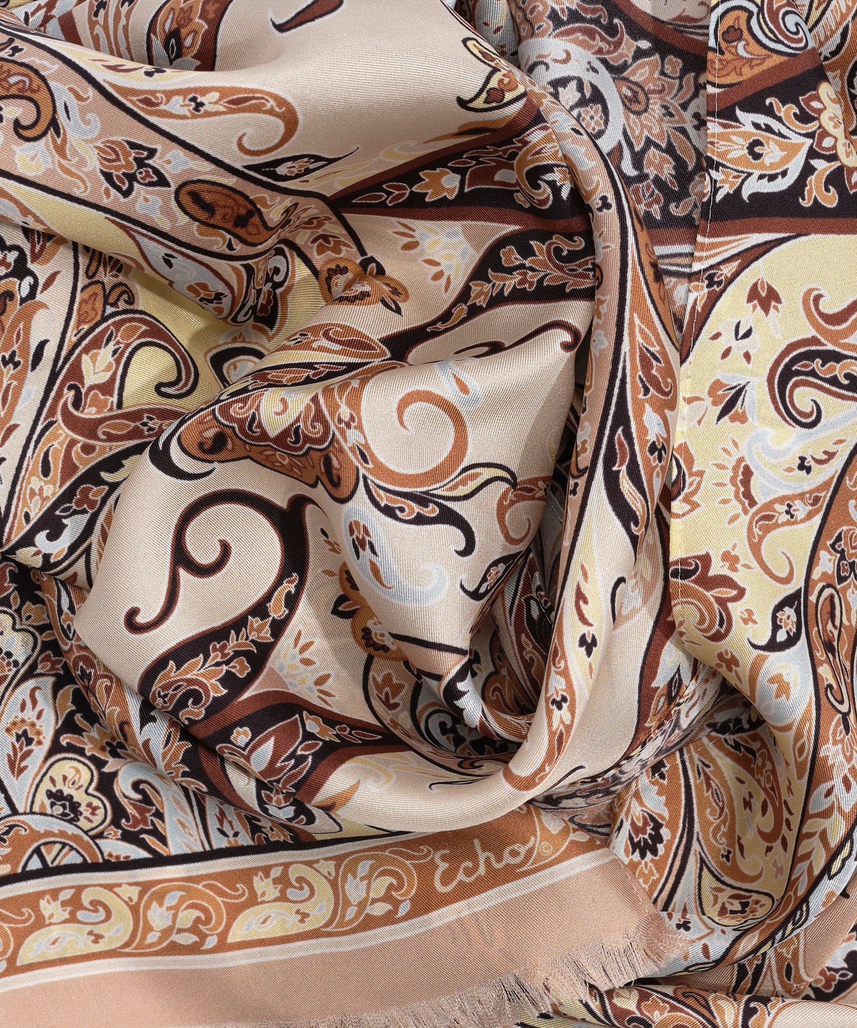Stylish Manor Paisley Oblong Scarf for Women & Men - Soft Winter Fashion Accessory - Perfect for Cold Weather, Office, Travel & Gift Giving