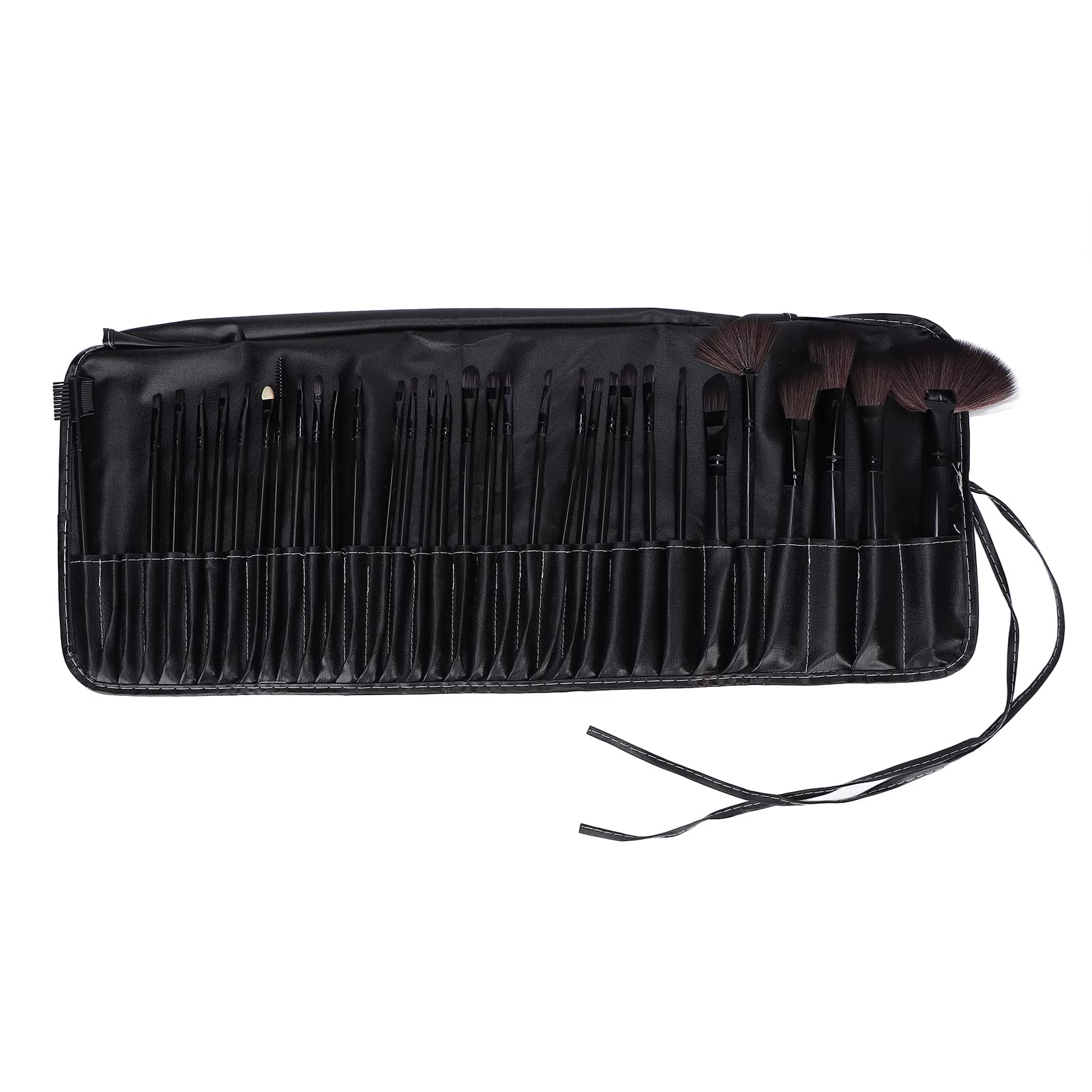 32-Piece Delicate Eyeshadow & Powder Brush Set - Soft Fluffy Bristles, Strong Grip Handle for Makeup Beginners - Perfect for Travel, Everyday Makeup & Professional Looks