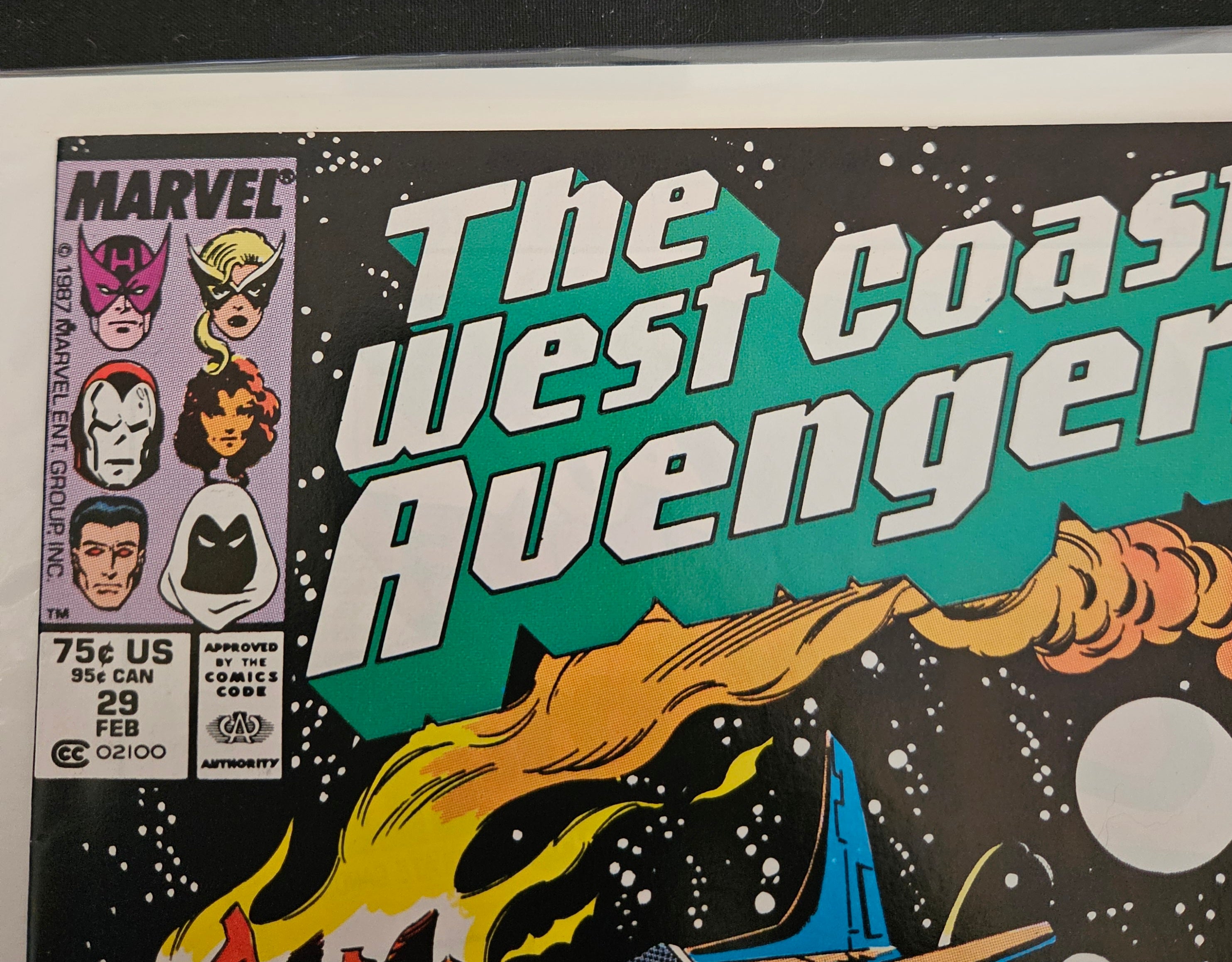 Marvel Comic Book The West Coast Avengers #29 Near Mint (NM) Condition | 1991 Edition | Collectible Superhero Comics for Fans & Investors | Perfect for Display, Gifts, and Comic Book Collections