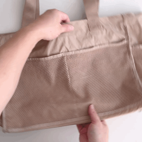 EVERYTHING MARKET TOTE - Stylish Reusable Grocery Shopping Bag for Women & Men - Perfect for Farmers Market, Beach, Work & Travel