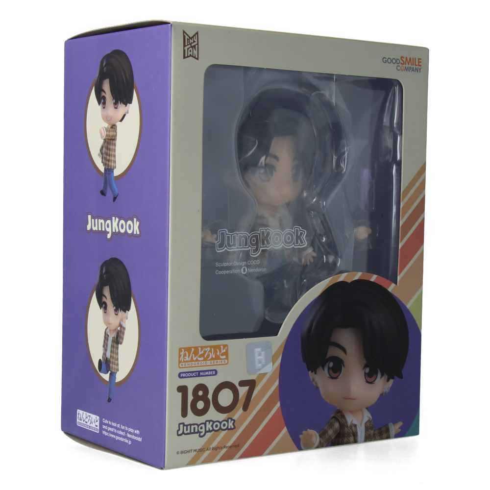 Nendoroid TinyTAN BTS JungKook Action Figure - Cute Collectible Doll for K-Pop Fans, Home Decor & Gift for ARMY