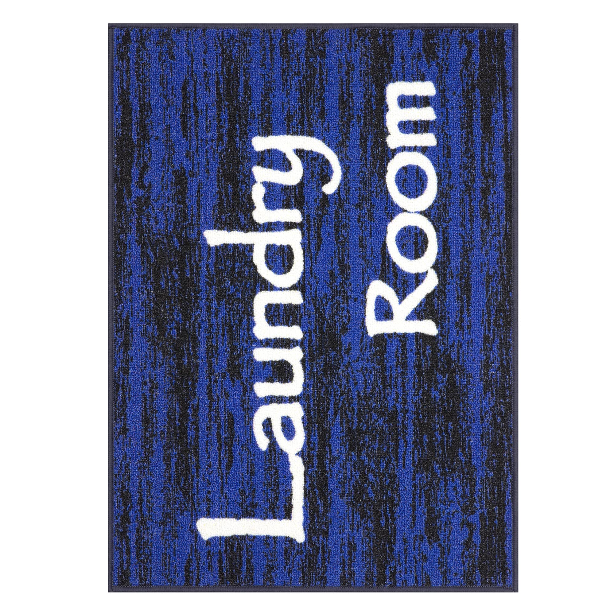 Non-Slip Rubber Back Laundry Room Rug 26