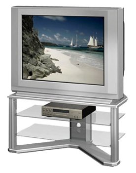 Tech Craft NVT420 Venice Series 40 Inch TV Stand - Modern Entertainment Center for Living Room, Bedroom & Home Theater