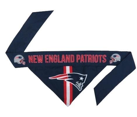 New England Patriots NFL Bandana for Dogs & Fans - Stylish Team Spirit Accessory for Game Day, Tailgating & Pet Fashion
