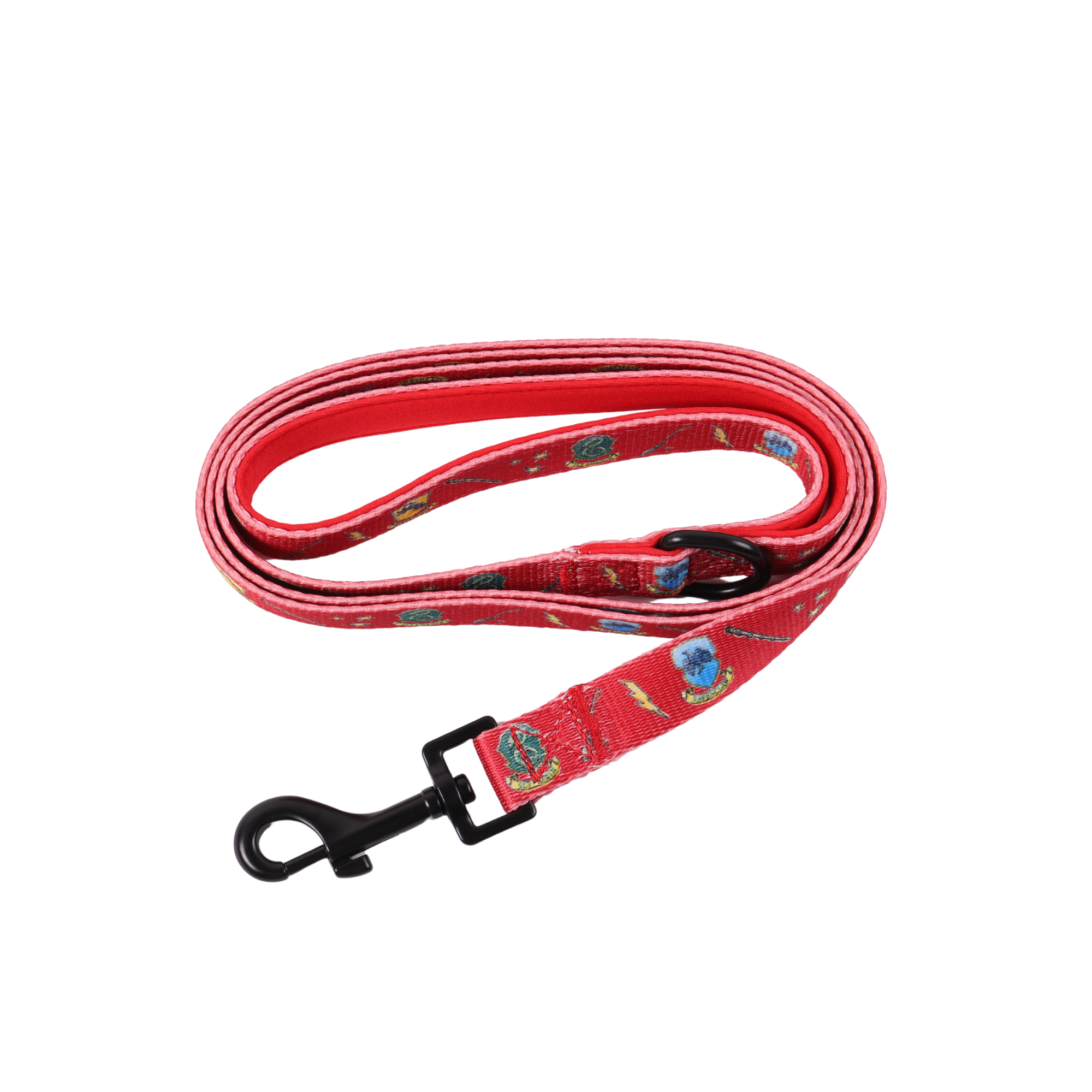 Harry Potter Dog Leash - Officially Licensed Hogwarts Pet Collar with Adjustable Length for Small Medium Large Dogs - Perfect for Walking, Training, and Wizarding World Themed Outings