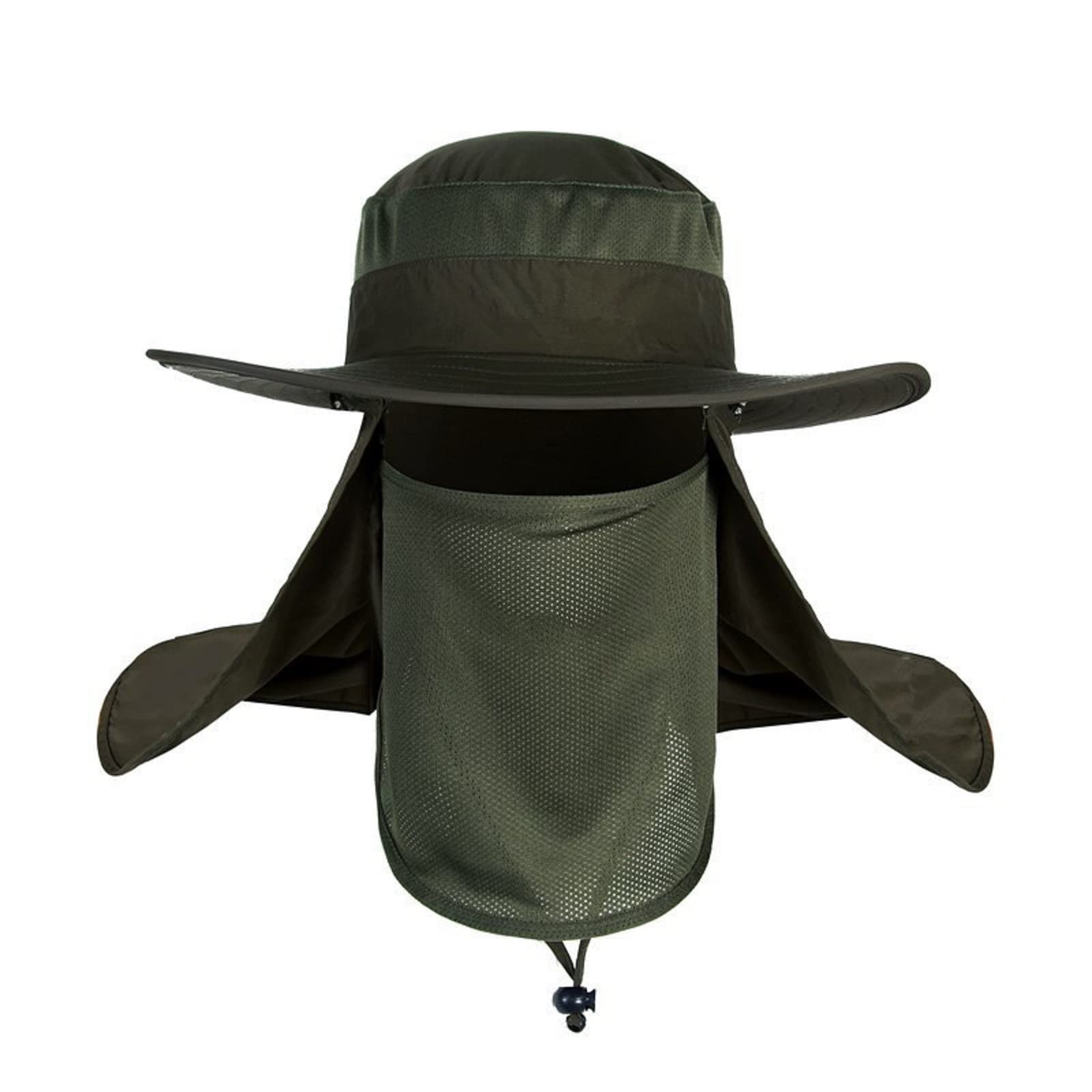 TOPTIE UPF 50+ Sun Protection Wide Brim Bucket Hat - Adjustable Neck & Face Cover for Women & Men - Perfect for Beach, Fishing, Hiking & Outdoor Activities