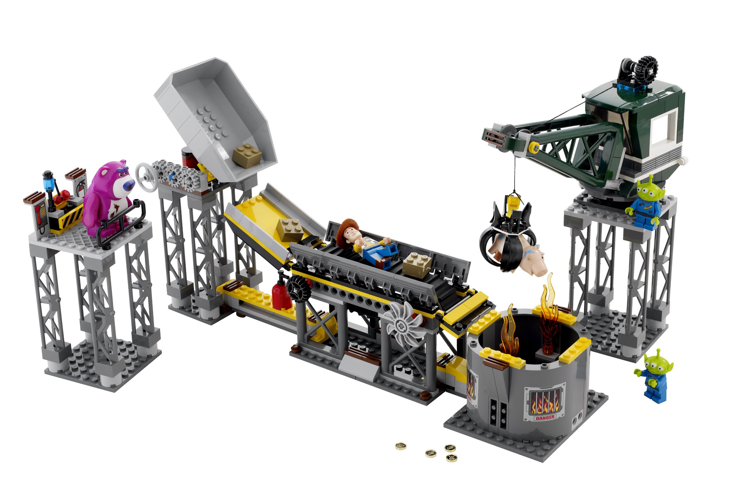 LEGO Toy Story Trash Compactor Escape Building Set (7596) - Creative Construction Toy for Kids & Collectors - Perfect for Playtime, Display & Disney Pixar Fans