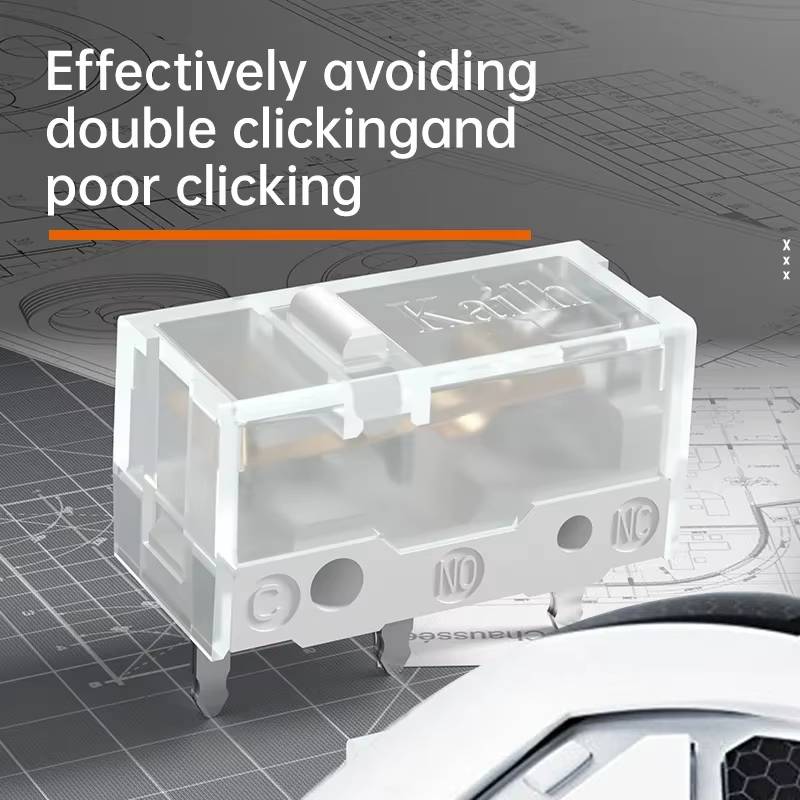 Kailh GM X White Sword Mechanical Keyboard Switch - Smooth Linear Switch for Gaming & Typing | Perfect for Esports, Office Work & Mechanical Keyboard Enthusiasts